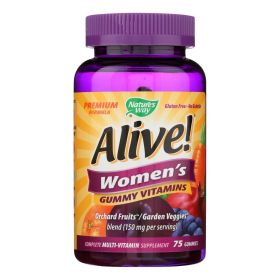 Nature's Way - Alive! Women's Multi-Vitamin Gummies - 75 Gummies