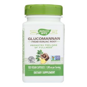 Nature's Way - Glucomannan Root - 100 Capsules