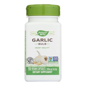 Nature's Way - Garlic Bulb - 100 Capsules