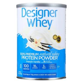 Designer Whey - Protein Powder - French Vanilla - 12 oz