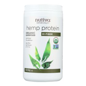 Nutiva Organic Hemp Protein Hi-Fiber - 16 oz