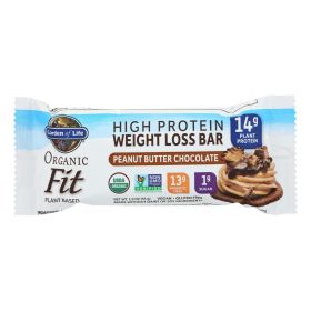 Garden Of Life - Fit High Protein Bar Peanut Butter Chocolate - Case of 12 - 1.9 OZ