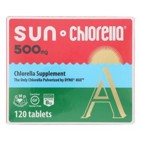 Sun Chlorella A Tablets - 500 mg - 120 Tablets