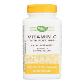 Nature's Way - Vitamin C with Rose Hips - 1000 mg - 250 Capsules