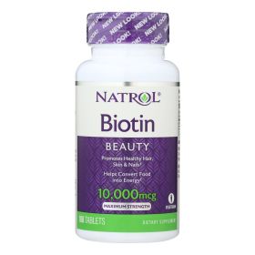 Natrol Biotin - 10000 mcg - 100 Tablets