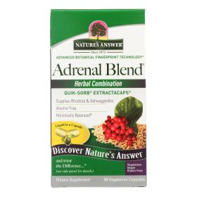 Nature's Answer - Adrenal Stress Away - 90 Veggie Caps