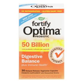 Nature's Way - Primadophilus Optima - Digestive Balance - 50 Billion - 30 Vegetarian Capsules