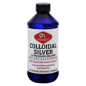 Olympian Labs Colloidal Silver - 10 ppm - 8 fl oz