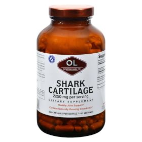 Olympian Labs Shark Cartilage - 750 mg - 300 Capsules