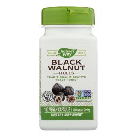 Nature's Way - Black Walnut Hulls - 100 Capsules