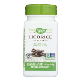 Nature's Way Licorice Root - 100 Capsules