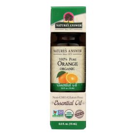 Nature's Answer - Organic Essential Oil - Orange - 0.5 oz.