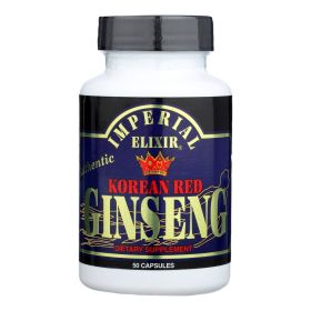 Imperial Elixir Ginseng Korean Red - 50 Caps