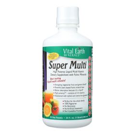 Vital Earth Minerals Super Multi Passion Fruit - 32 fl oz