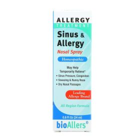 Bio-Allers - Sinus and Allergy Relief Nasal Spray - 0.8 fl oz