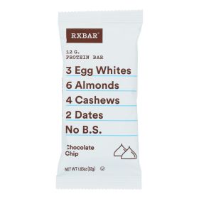 RxBar - Protein Bar - Chocolate Chip - Case of 12 - 1.83 oz.