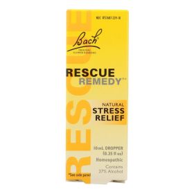 Bach Flower Remedies Rescue Remedy Stress Relief Tincure - 0.35 fl oz