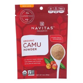 Navitas Naturals Camu Powder - Organic - Raw - 3 oz - case of 6