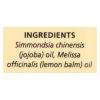 Aura Cacia - Precious Essentials - Lemon Balm - .5 oz